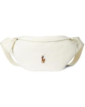 Polo Ralph Lauren Polo Pony Cotton Belt Bag - Natural