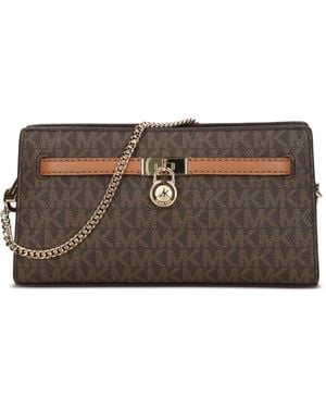 MICHAEL Michael Kors Borsa A Tracolla Con Catena - Marrone