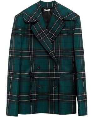 JW Anderson Doppelreihiger Blazer - Grün