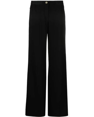 Versace Jeans Couture Wide-Leg Trousers - Black