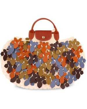 Longchamp Large Le Pliage Tote Bag - Natural