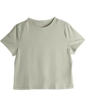 Amomento Crew-Neck T-Shirt - Grey