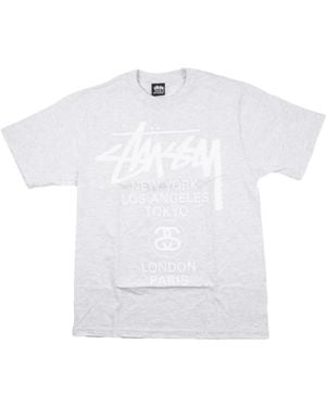 Stussy World Tour T-Shirt - White