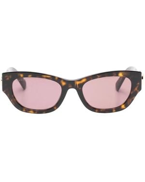 Gucci Geometric Logo Sunglasses - Pink