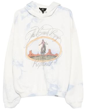 Represent Beach Boys Graphic-Print Hoodie - White