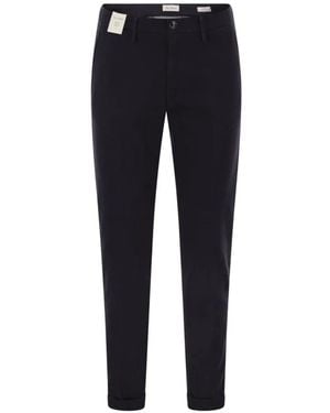 Re-hash Mucha Slim-Cut Chino Trousers - Blue