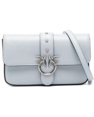 Pinko Baby Love Bag One Slouchy Shoulder Bag - White