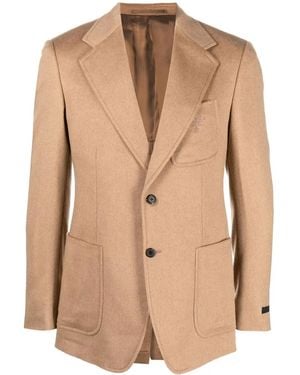 Prada Blazer Monopetto Aderente - Neutro