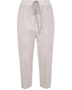 Rick Owens Drawstring Pocket Trousers - Natural