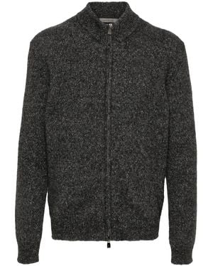 Corneliani Melierter Cardigan - Grau