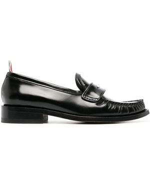 Thom Browne Flat Shoes - Black