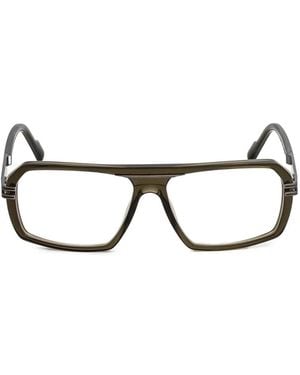 Cazal Gafas Con Montura Geométrica - Negro