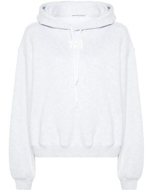 Alexander Wang ロゴ パーカー - ホワイト
