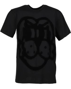 Chio T-Shirt Flocked Pup Ss - Nero