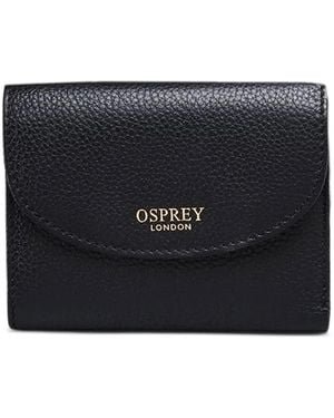 Osprey Tilly Logo-Print Leather Wallet Set - Black
