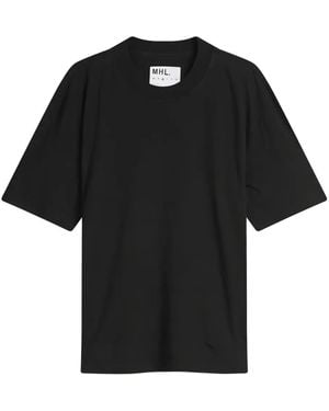 Margaret Howell Short-Sleeve T-Shirt - Black