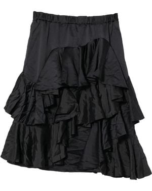 Comme des Garçons Ruffled Skirt - Black