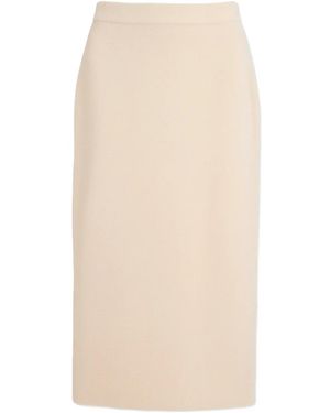 By Malene Birger Estille Midi Skirt - Natural