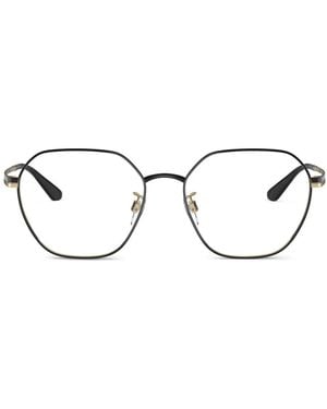 Emporio Armani Occhiali Esagonali - Nero