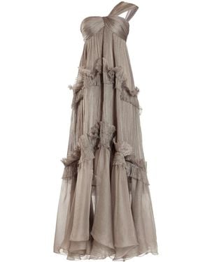 Maria Lucia Hohan Celestia Plissé Maxi Dress - Green
