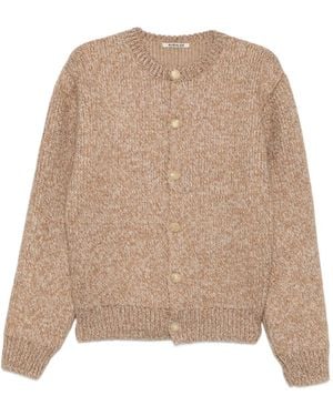 AURALEE Gauge カーディガン - ナチュラル