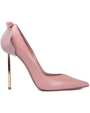 Le Silla Petalo Heeled Court Shoes - Pink