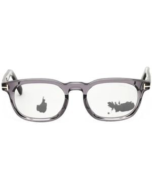 Tom Ford Round-Frame Sunglasses - Gray