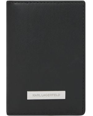 Karl Lagerfeld Ikon Kartenetui - Schwarz