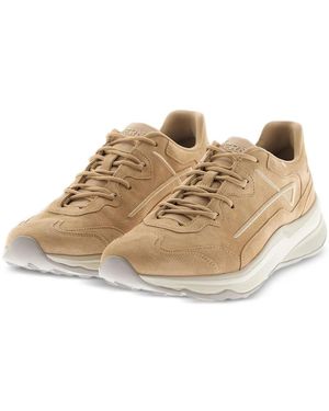 Herno Suede Trainers - Natural