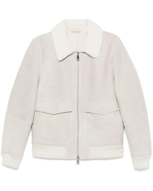 Dondup Shearling Jacket - White