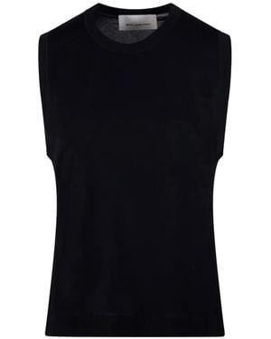 Ami Paris Ami De Coeur Tank Top - Black
