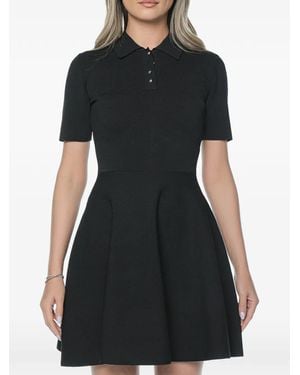 Ted Baker Rondaa Polo-Collar Mini Dress - Black