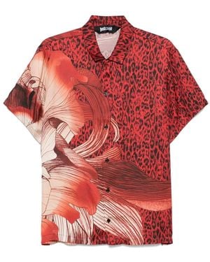 Just Cavalli Printed Shirt - Red