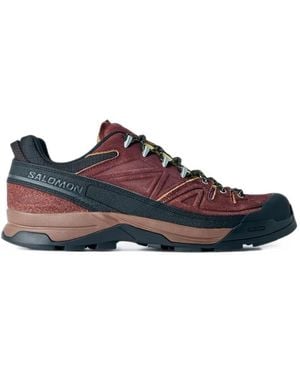Salomon Mesh Panel Sneakers - Red
