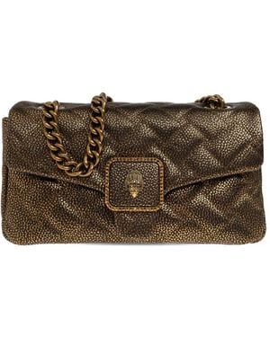 Kurt Geiger Pimlico Quilted Chain Tote Bag - Brown