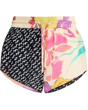 Donde Esteban Floral-Print Shorts - Pink