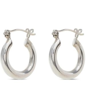 freya rose Mini Hoops Earrings - White