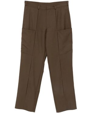 Notrainproof Paneled Pants - Green