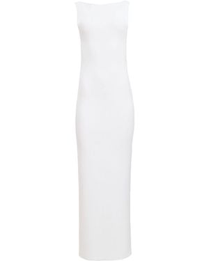 Khaite The Evelyn Maxi Dress - White