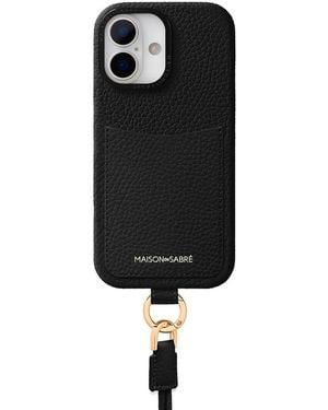 Maison De Sabre Sling Iphone 17 Case - Black