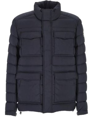 Colmar High-Neck Padded Jacket - Blue