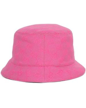 Gucci Gg Canvas Bucket Hat - Pink