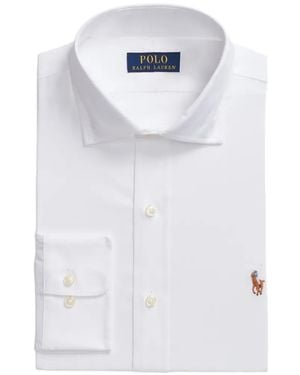 Polo Ralph Lauren Buttoned Long-Sleeve Shirt - White