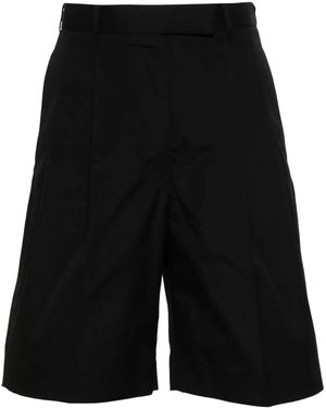 Thom Browne High Waisted Shorts - Black