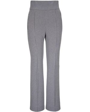 Akris Punto Pantaloni Dritti Maxine - Grigio