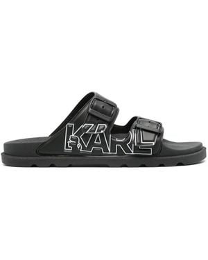 Karl Lagerfeld Kondo Tred サンダル - ブラック