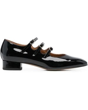 CAREL PARIS 30Mm Patent Leather Court Shoes - Black