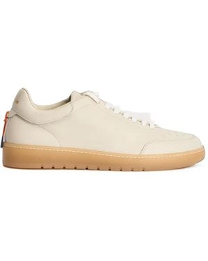 Barracuda Guga Perforated-Toe Sneakers - White