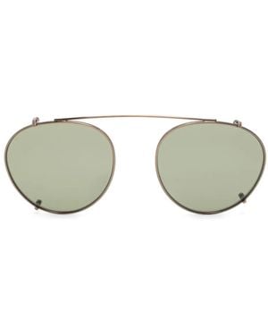 Garrett Leight William Clip-On Lenses - Grey