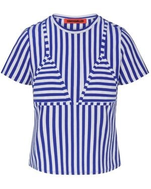 Simon Miller Striped T-Shirt - Blue